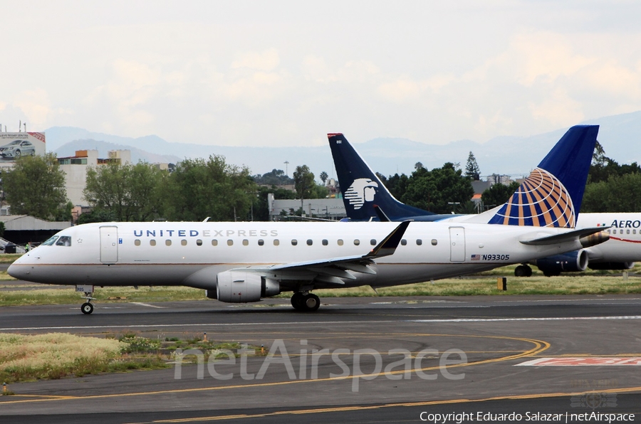 United Express (Mesa Airlines) Embraer ERJ-175LR (ERJ-170-200LR) (N93305) | Photo 166649