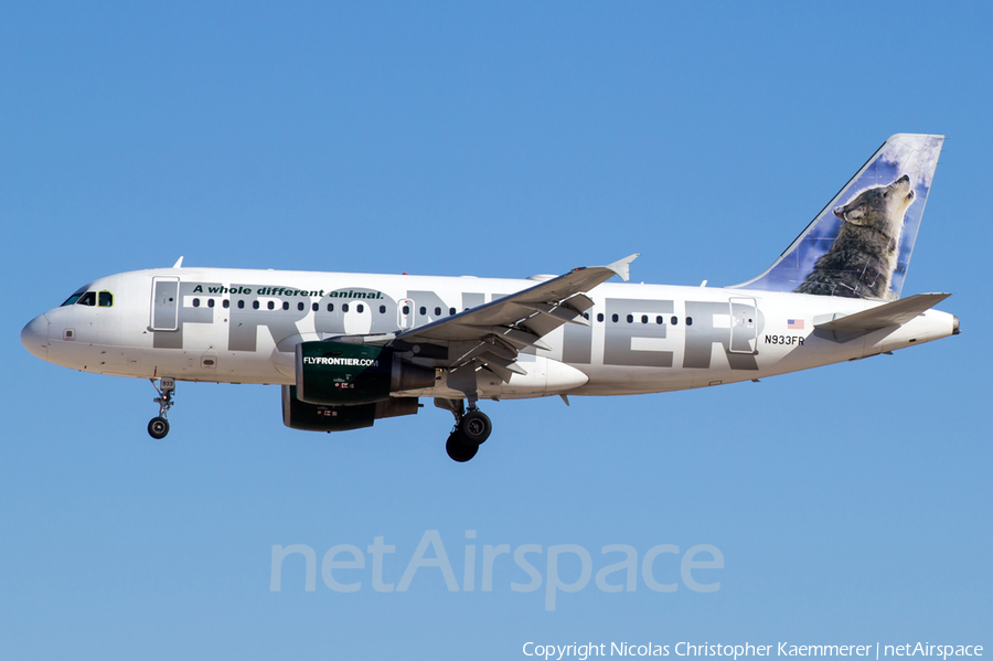 Frontier Airlines Airbus A319-111 (N933FR) | Photo 127222