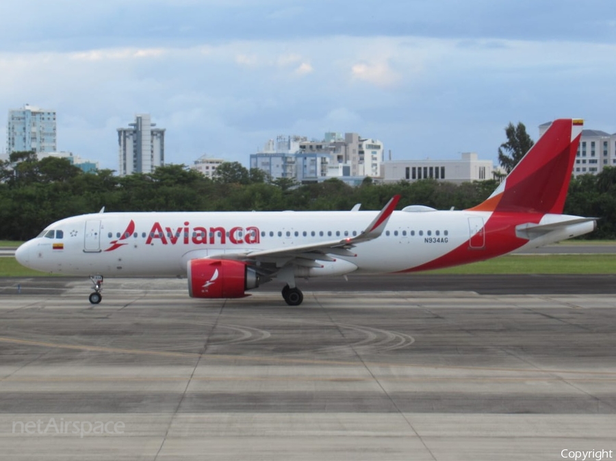 Avianca Airbus A320-251N (N934AG) | Photo 668926