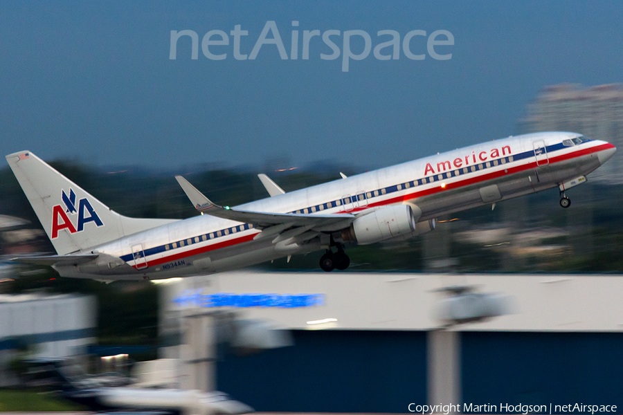 American Airlines Boeing 737-823 (N934AN) | Photo 96067