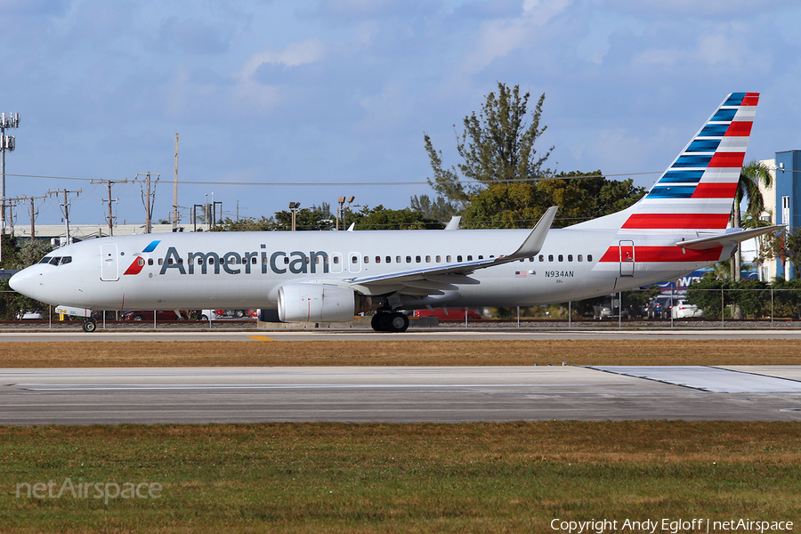 American Airlines Boeing 737-823 (N934AN) | Photo 293597