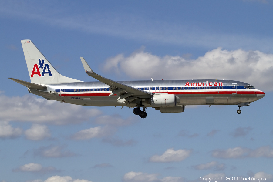 American Airlines Boeing 737-823 (N934AN) | Photo 430650