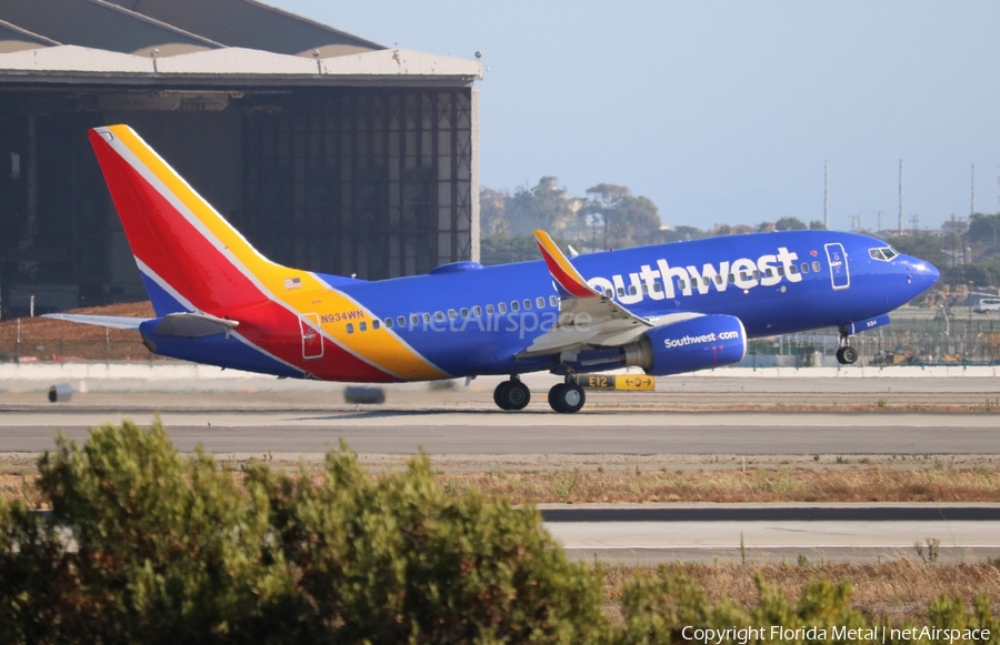 Southwest Airlines Boeing 737-7H4 (N934WN) | Photo 300020