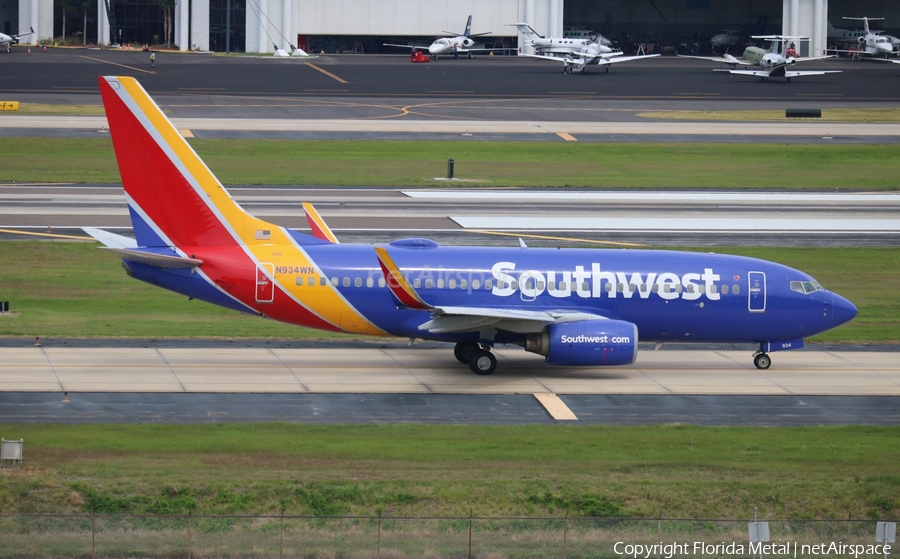 Southwest Airlines Boeing 737-7H4 (N934WN) | Photo 321626
