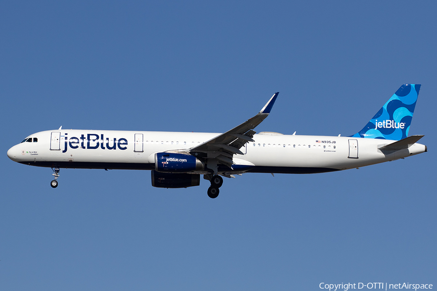 JetBlue Airways Airbus A321-231 (N935JB) | Photo 540737