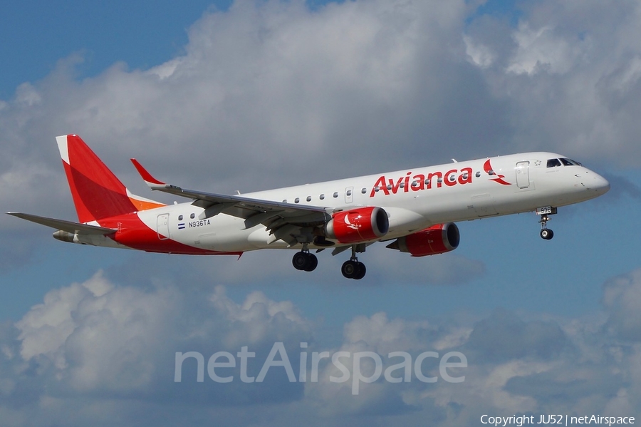 TACA International Airlines Embraer ERJ-190AR (ERJ-190-100IGW) (N936TA) | Photo 291801