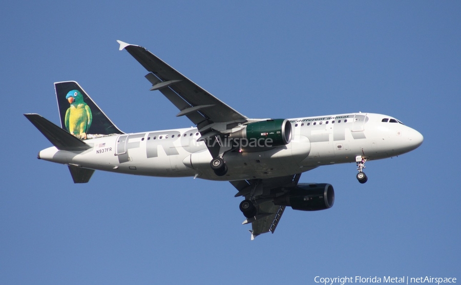 Frontier Airlines Airbus A319-111 (N937FR) | Photo 302797