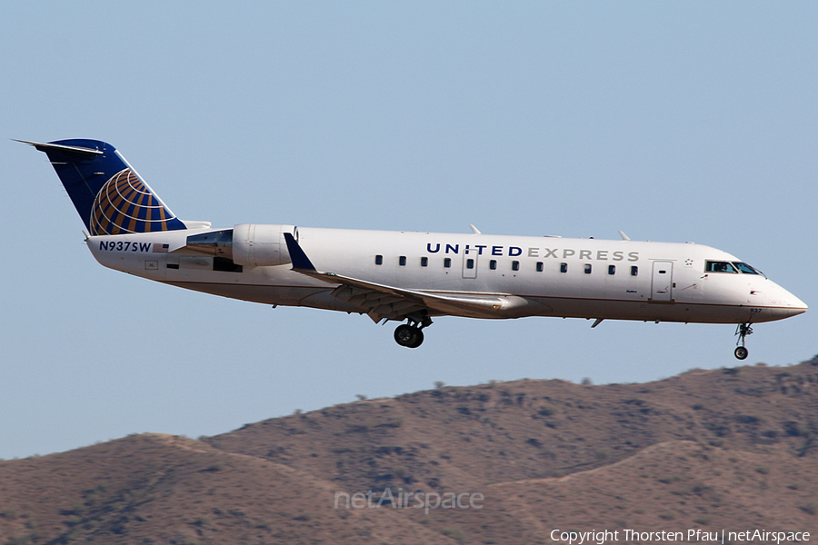 United Express (SkyWest Airlines) Bombardier CRJ-200LR (N937SW) | Photo 88329