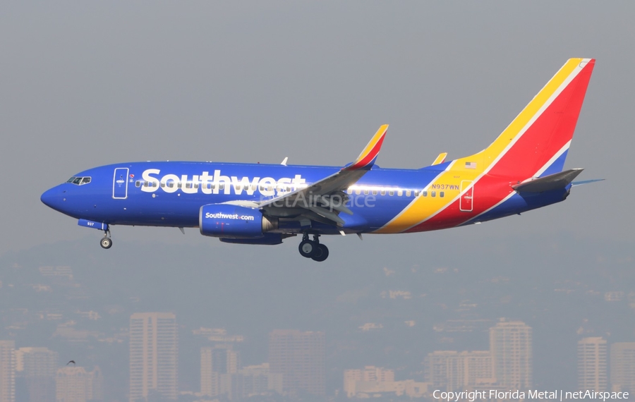 Southwest Airlines Boeing 737-7H4 (N937WN) | Photo 675016