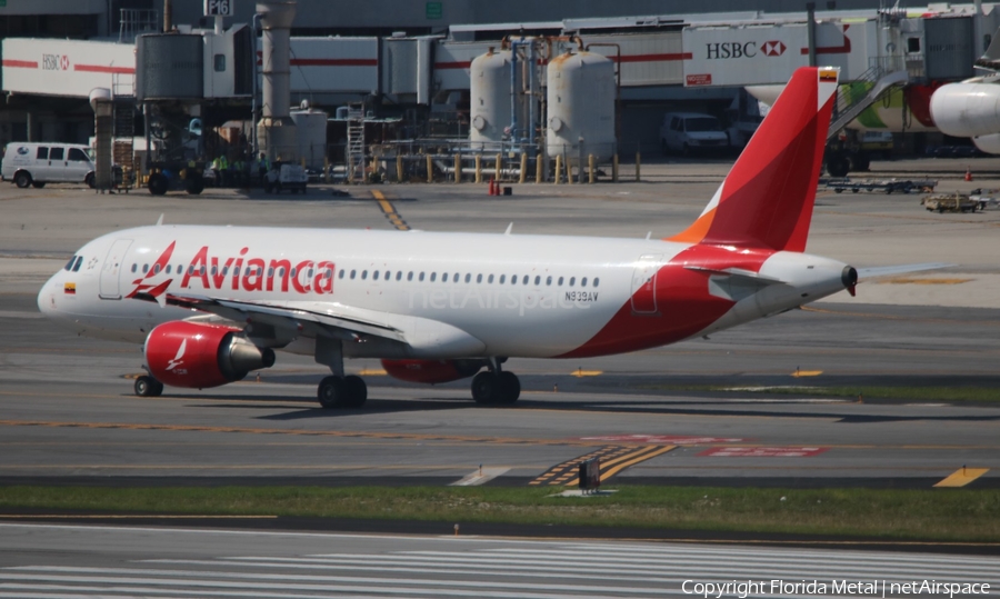 Avianca Airbus A320-214 (N939AV) | Photo 321684