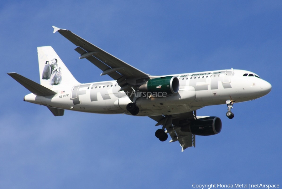 Frontier Airlines Airbus A319-111 (N939FR) | Photo 302799