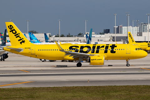 Spirit Airlines Airbus A320-271N (N939NK) at  Ft. Lauderdale - International, United States