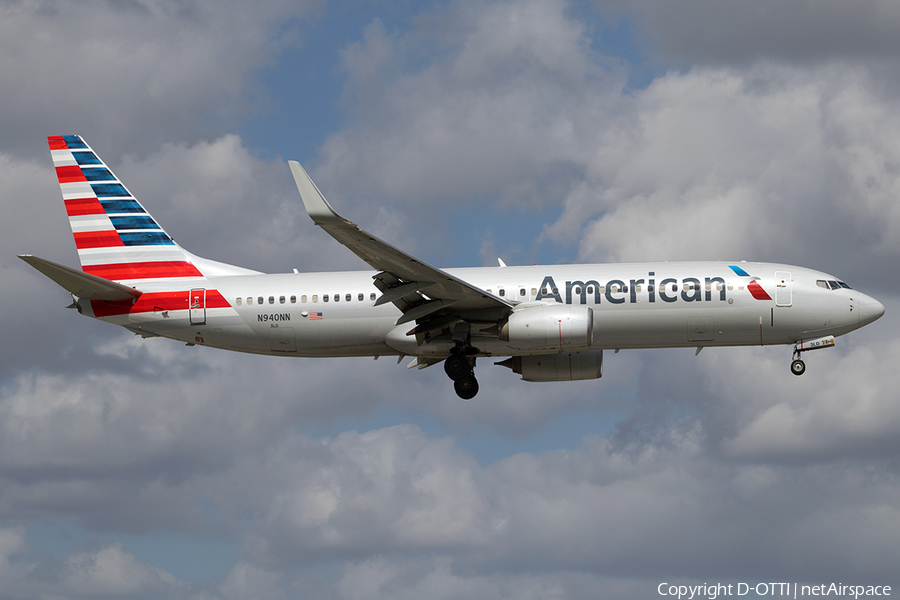 American Airlines Boeing 737-823 (N940NN) | Photo 137347