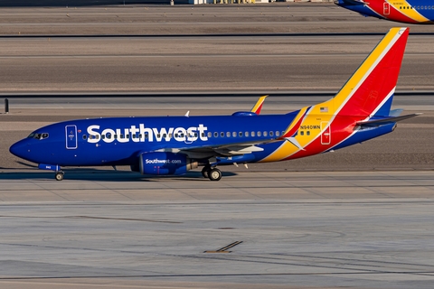 Southwest Airlines Boeing 737-7H4 (N940WN) at  Las Vegas - Harry Reid International, United States