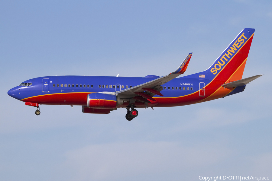 Southwest Airlines Boeing 737-7H4 (N940WN) | Photo 425721