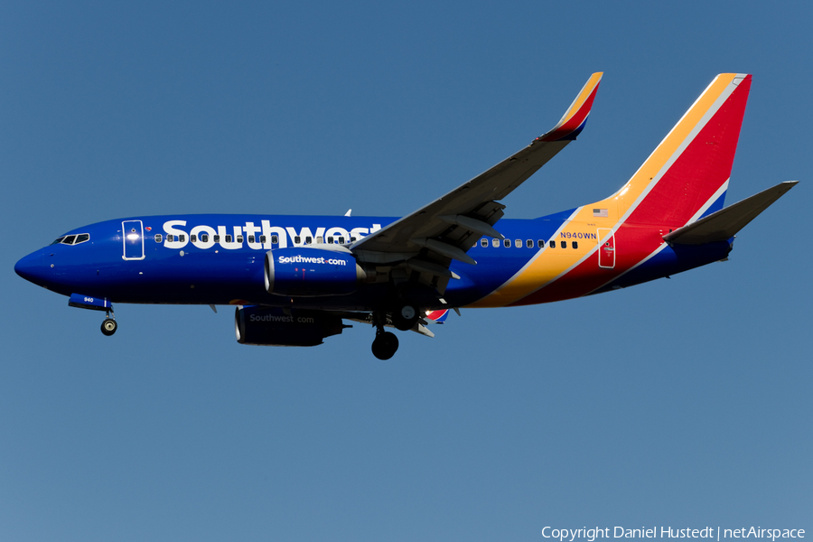 Southwest Airlines Boeing 737-7H4 (N940WN) | Photo 446135