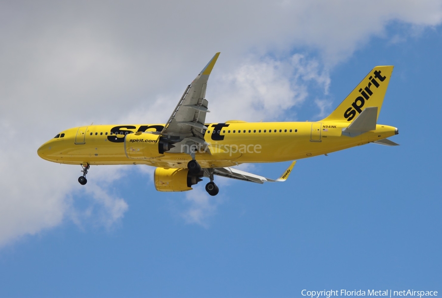 Spirit Airlines Airbus A320-271N (N941NK) | Photo 675052