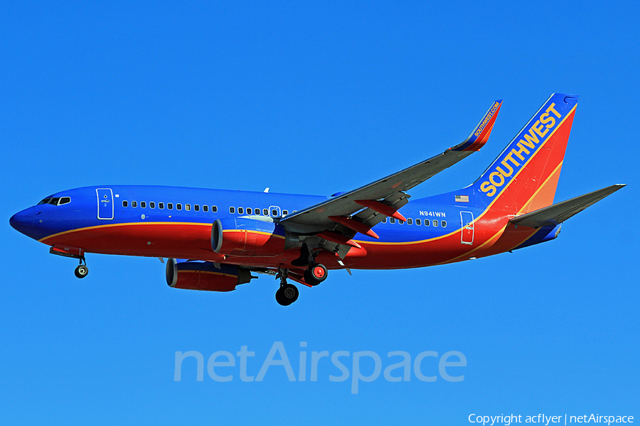 Southwest Airlines Boeing 737-7H4 (N941WN) | Photo 171395