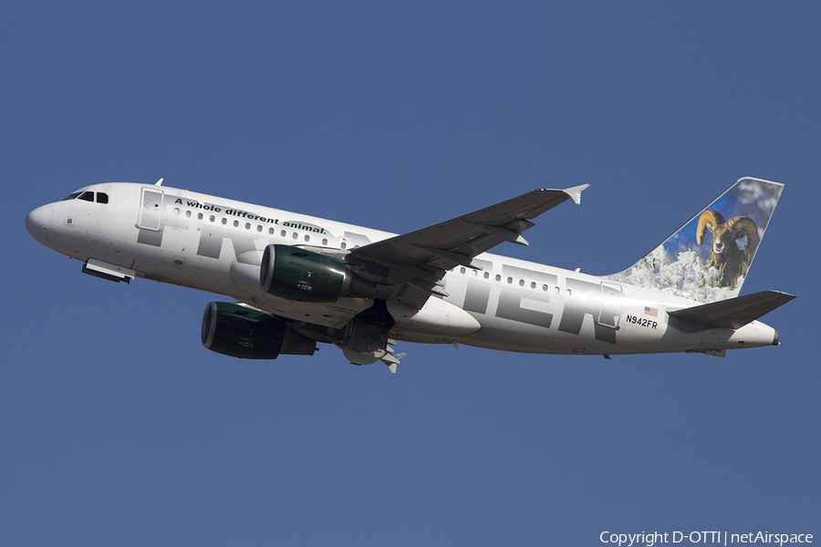 Frontier Airlines Airbus A319-111 (N942FR) | Photo 333364