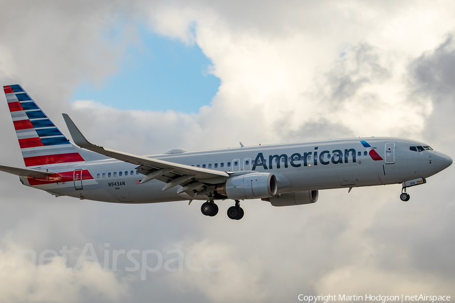 American Airlines Boeing 737-823 (N943AN) | Photo 295507