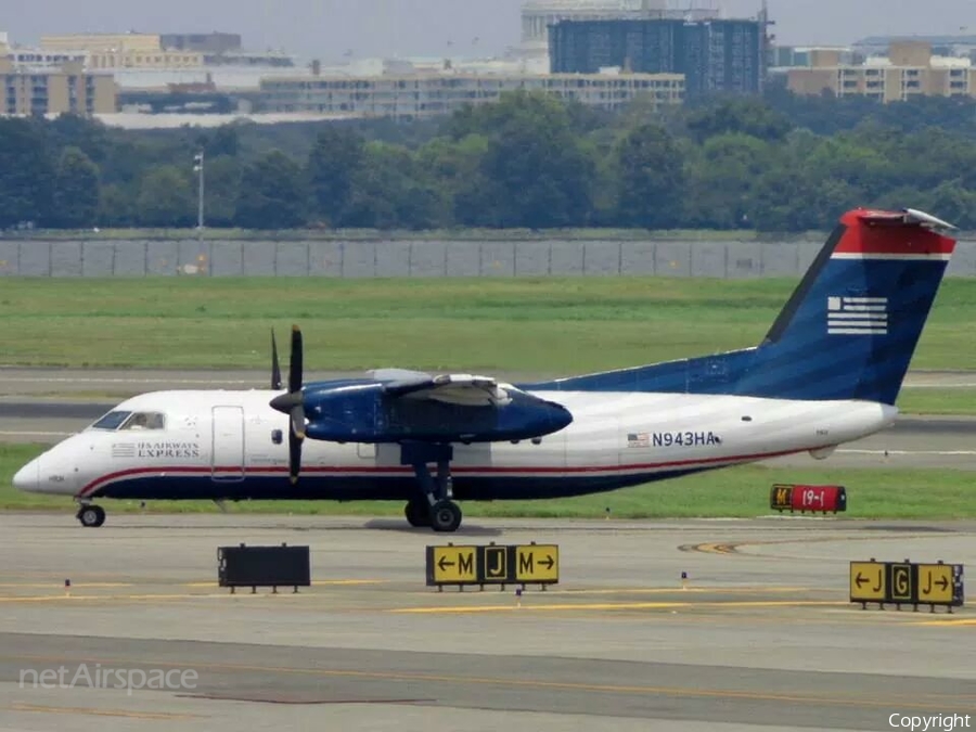 US Airways Express (Piedmont Airlines) de Havilland Canada DHC-8-102 (N943HA) | Photo 59819