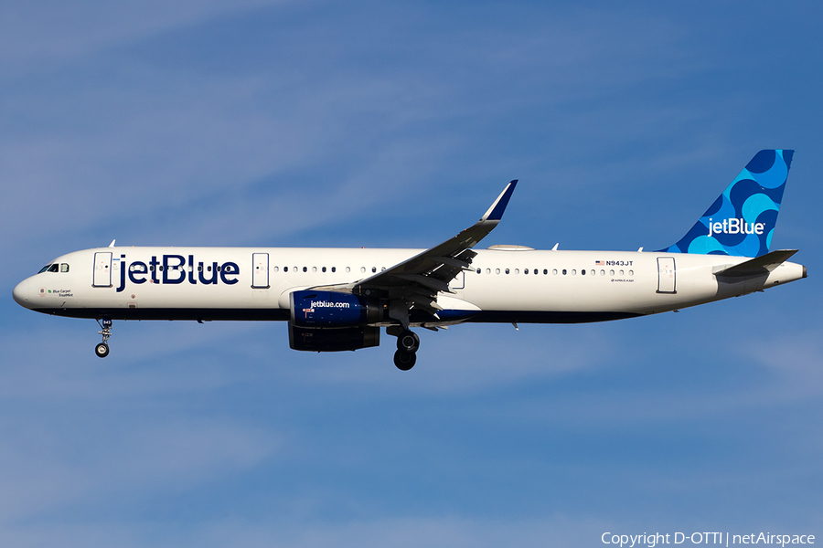 JetBlue Airways Airbus A321-231 (N943JT) | Photo 566094