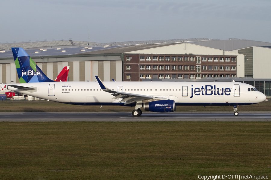 JetBlue Airways Airbus A321-231 (N943JT) | Photo 456874