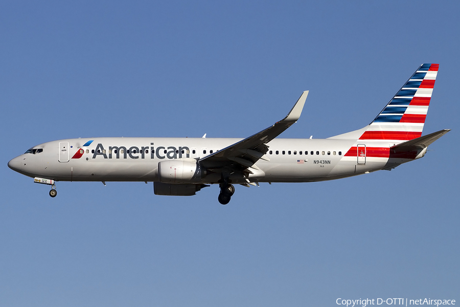 American Airlines Boeing 737-823 (N943NN) | Photo 457809
