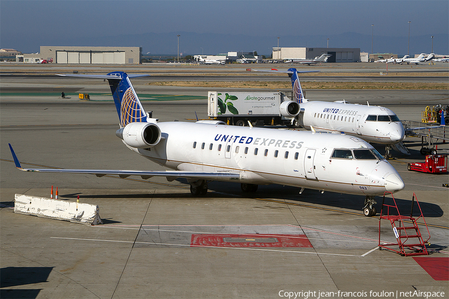 United Express (SkyWest Airlines) Bombardier CRJ-200LR (N943SW) | Photo 188566