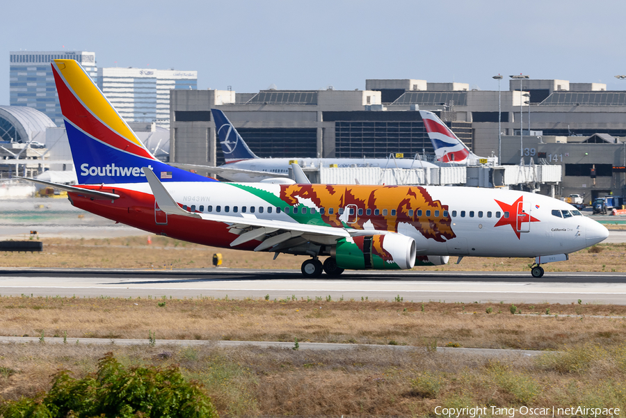 Southwest Airlines Boeing 737-7H4 (N943WN) | Photo 489062