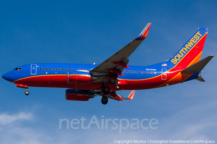 Southwest Airlines Boeing 737-7H4 (N943WN) | Photo 127111