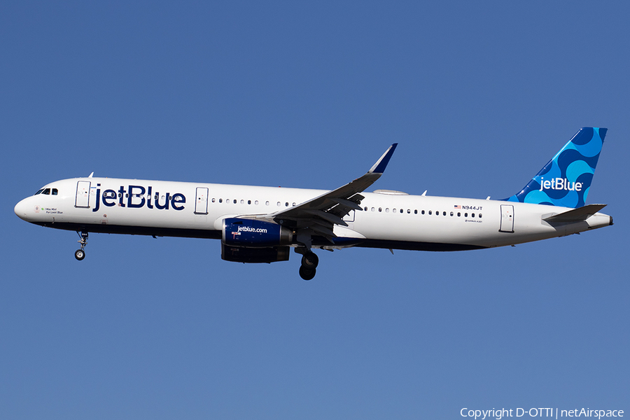 JetBlue Airways Airbus A321-231 (N944JT) | Photo 540046