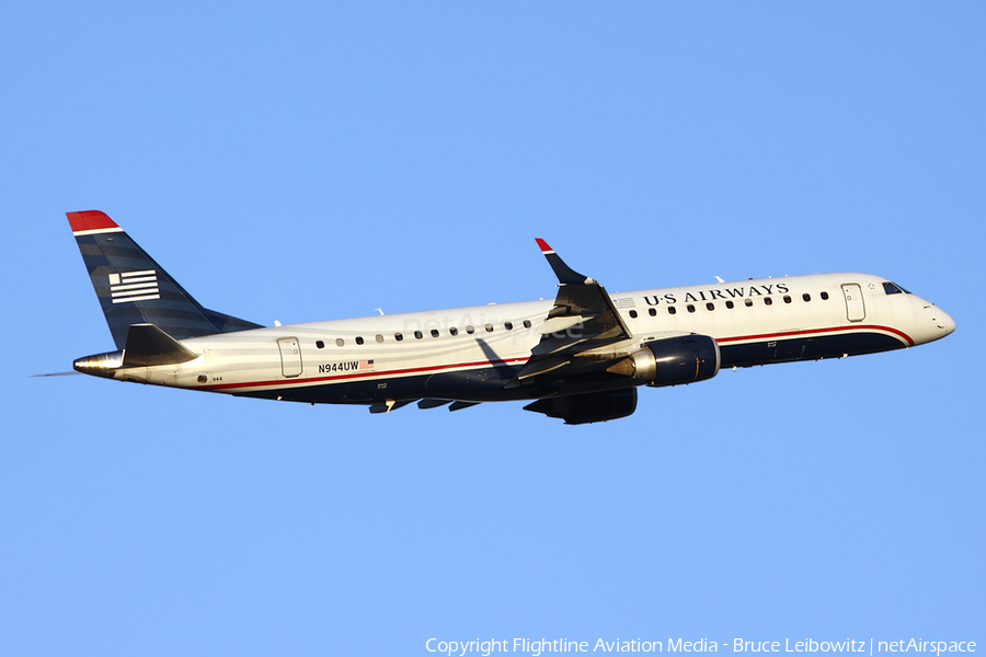 US Airways Embraer ERJ-190AR (ERJ-190-100IGW) (N944UW) | Photo 87807