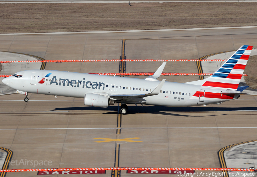 American Airlines Boeing 737-823 (N945AN) | Photo 374132