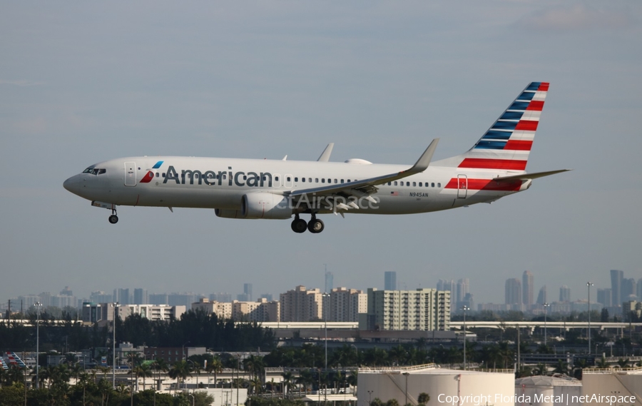 American Airlines Boeing 737-823 (N945AN) | Photo 321883
