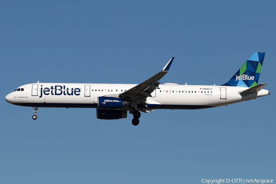 JetBlue Airways Airbus A321-231 (N945JT) | Photo 144946
