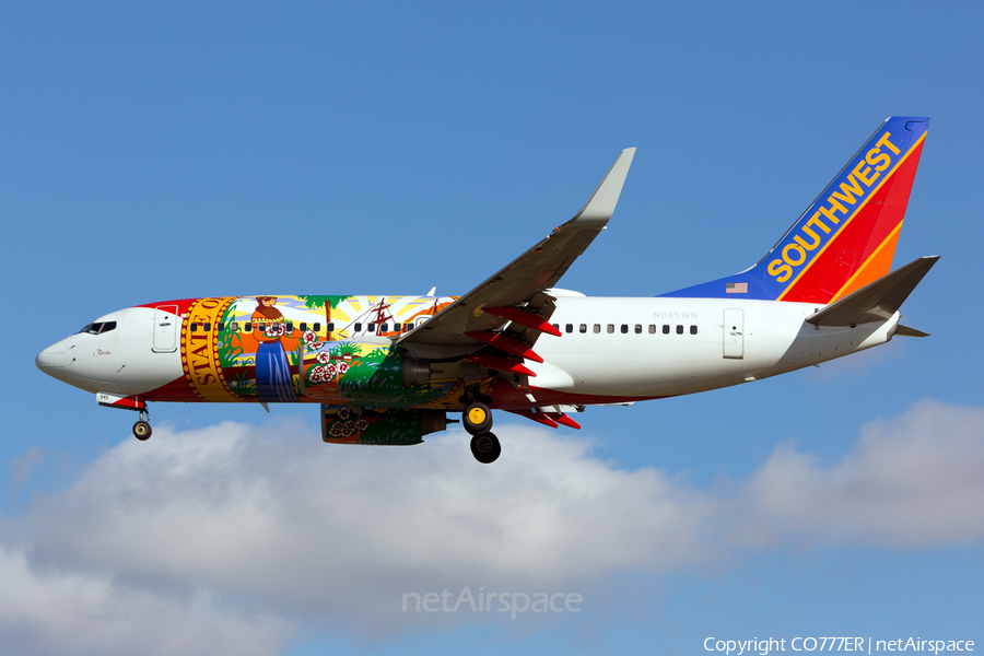 Southwest Airlines Boeing 737-7H4 (N945WN) | Photo 37459