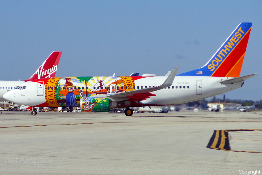 Southwest Airlines Boeing 737-7H4 (N945WN) | Photo 43479