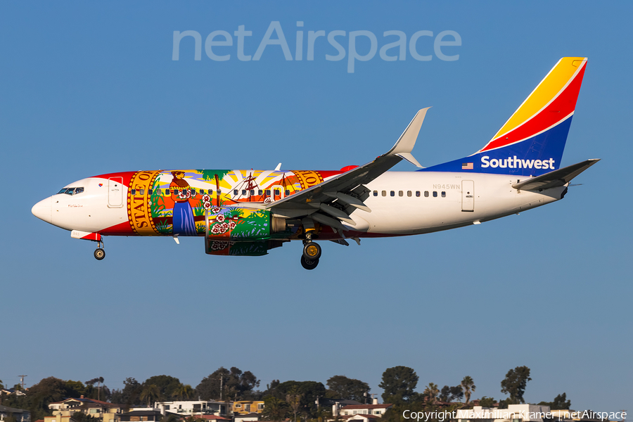 Southwest Airlines Boeing 737-7H4 (N945WN) | Photo 563597