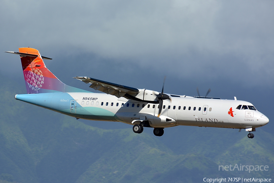 Island Air ATR 72-212 (N945WP) | Photo 55834