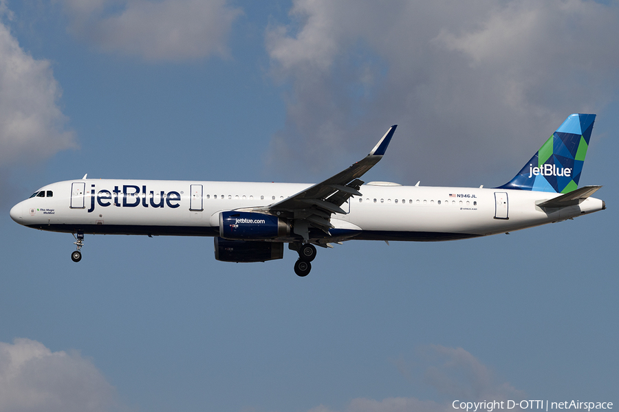 JetBlue Airways Airbus A321-231 (N946JL) | Photo 143976