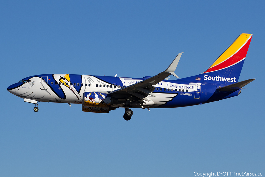Southwest Airlines Boeing 737-7H4 (N946WN) | Photo 552184