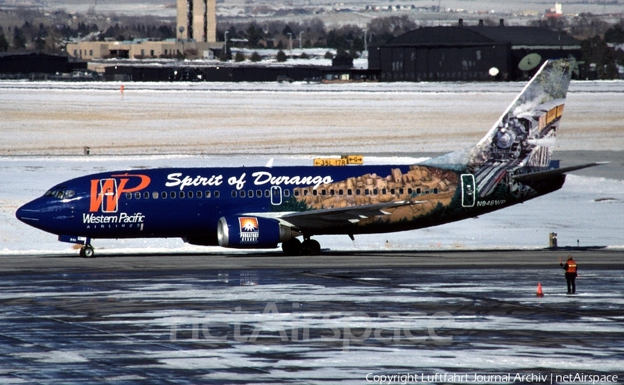 Western Pacific Airlines Boeing 737-317 (N946WP) | Photo 412845