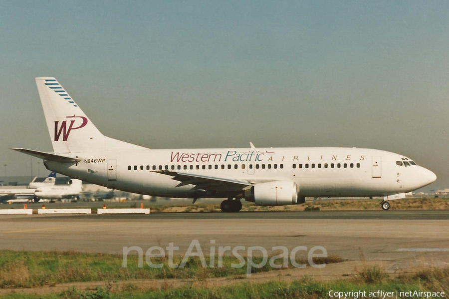 Western Pacific Airlines Boeing 737-317 (N946WP) | Photo 451763