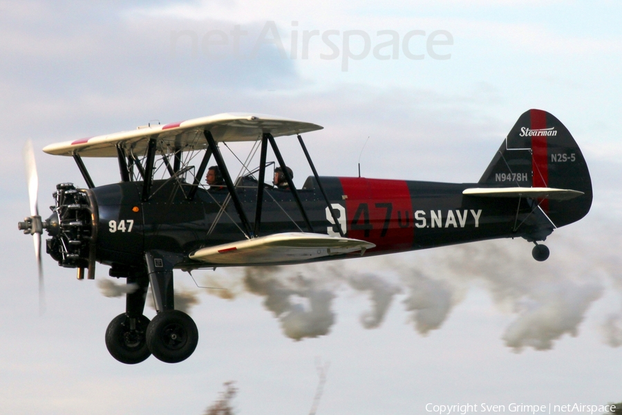 (Private) Boeing Stearman B75N1 (N9478H) | Photo 581621