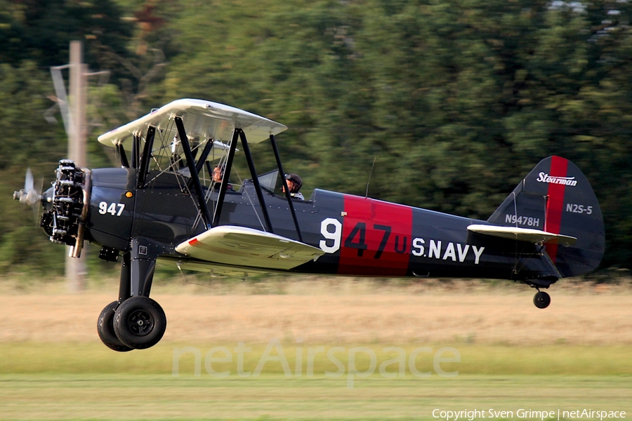 (Private) Boeing Stearman B75N1 (N9478H) | Photo 585044