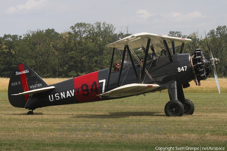 (Private) Boeing Stearman B75N1 (N9478H) | Photo 586616