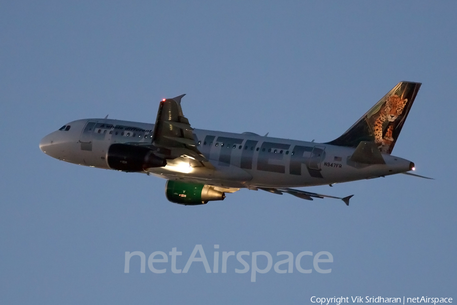 Frontier Airlines Airbus A319-111 (N947FR) | Photo 12777