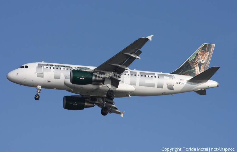 Frontier Airlines Airbus A319-111 (N947FR) | Photo 302809