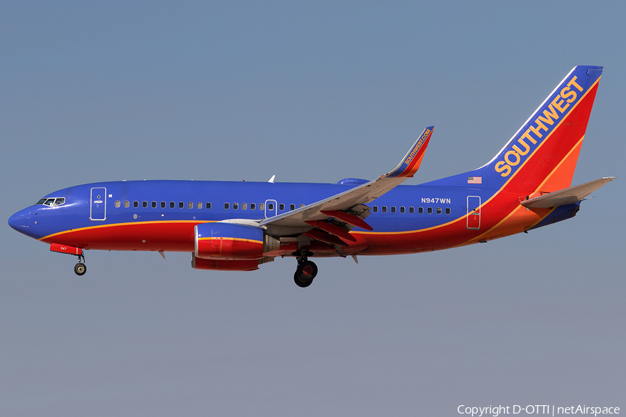 Southwest Airlines Boeing 737-7H4 (N947WN) | Photo 201753